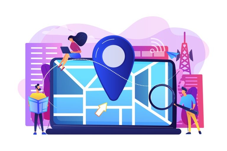A small business using local SEO strategy for online visibility